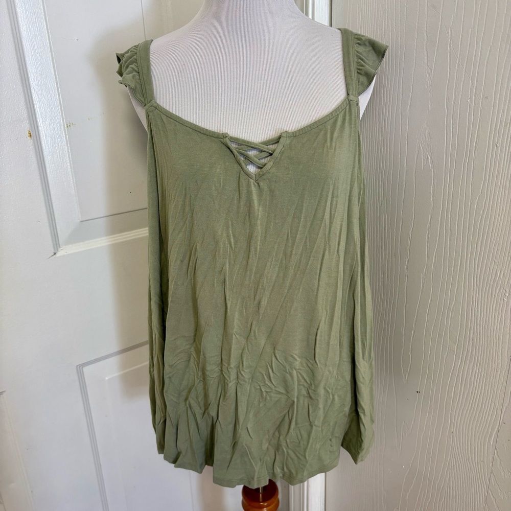 Torrid Ruffle Tank - Picture 2 of 6